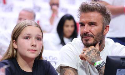 David Beckham shows off daughter Harper's humorous side with funny handwritten note - hellomagazine.com - Britain - France - county Harper