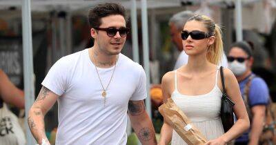 Brooklyn Beckham and Nicola Peltz all loved up as they shop for groceries in Los Angeles - www.ok.co.uk - Los Angeles - Florida