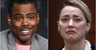 Chris Rock criticised for saying ‘believe all women, except Amber Heard’ at comedy show - www.msn.com