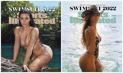 Kim Kardashian, Ciara, and more unveiled as Sports Illustrated Swimsuit’s 2022 cover models - us.hola.com