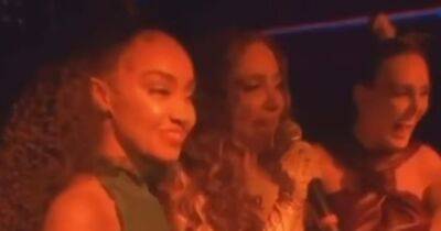 Little Mix give emotional farewell speech before partying after last show - www.ok.co.uk - Britain