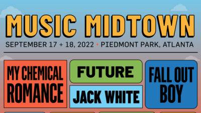 My Chemical Romance, Fall Out Boy, Future, and Jack White to Headline Atlanta’s Music Midtown Festival - variety.com - Atlanta - city Midtown