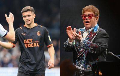 Elton John praises Blackpool footballer Jake Daniels after coming out: “A courageous and game-changing statement” - www.nme.com - Britain
