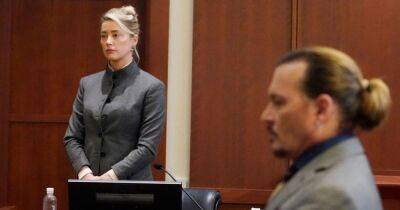 Amber Heard claims reason 'why ex-husband Johnny Depp won’t look at her in court' is 2016 promise - www.ok.co.uk