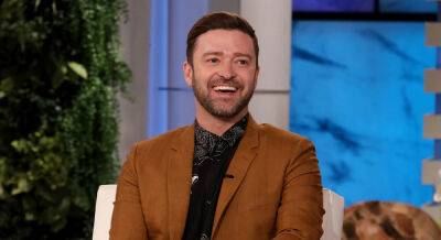 Justin Timberlake Reveals What Happened the Night He First Met Ellen DeGeneres - www.justjared.com