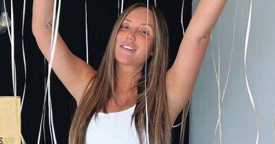 Charlotte Crosby shows off baby bump as she celebrates last birthday before becoming a mum - www.ok.co.uk - county Crosby