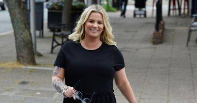 Kerry Katona beams as she's seen for first time since boob reduction - www.ok.co.uk - Manchester - county Cheshire