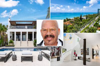 Radio host Tom Joyner lists Miami mansion with boxing ring for $20M - nypost.com - Florida
