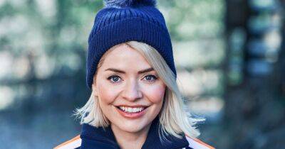 Holly Willoughby models stylish lilac coat for Freeze the Fear finale - www.ok.co.uk - Netherlands - county Will
