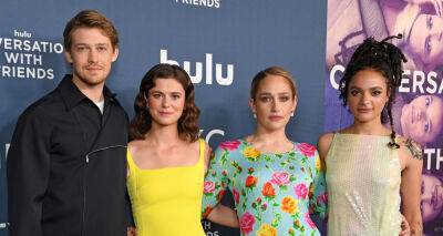 Joe Alwyn Joins 'Conversations with Friends' Co-Stars at Hulu Show's Special Screening - www.justjared.com - France - county Oliver