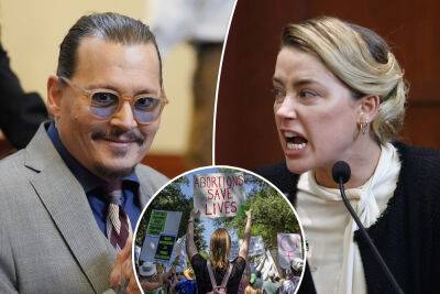 Americans care more about Depp vs. Heard trial than war, abortion, inflation - nypost.com - USA - Ukraine