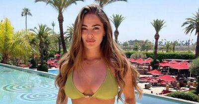 TOWIE's Courtney Green shows off curves in green bikini as she poses poolside - www.ok.co.uk - Morocco - county Turner