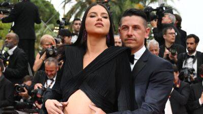 Adriana Lima Bares Baby Bump on Cannes Red Carpet in Cut-Out Gown You Have to See for Yourself - www.etonline.com - France - city Lima