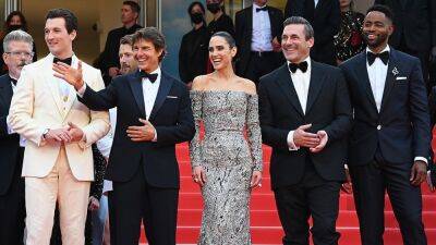 'Top Gun: Maverick' Cast Makes Waves on Cannes Film Festival Red Carpet - www.etonline.com - France - county Jay - city Powell