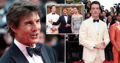 Tom Cruise leads Top Gun: Maverick cast at Cannes premiere as film receives award - www.msn.com - France