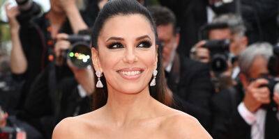 Eva Longoria Paid Less Than $50 For Her First Ever Cannes Dress! - www.justjared.com