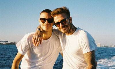 Romeo Beckham divides fans as he shares unseen family photo – David Beckham reacts - hellomagazine.com