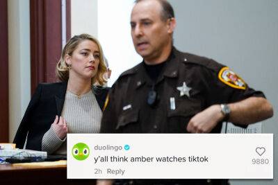 Duolingo under fire for ‘insensitive’ Amber Heard v. Johnny Depp joke - nypost.com