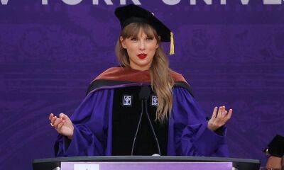 Taylor Swift talks about the public obsession with her love life in NYU commencement speech - us.hola.com - New York