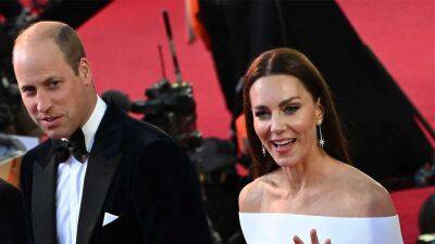 See Prince William and Kate Middleton's Glamorous Red Carpet Looks at 'Top Gun: Maverick' Premiere - www.etonline.com - Britain