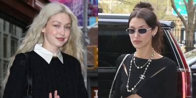 Gigi & Bella Hadid Are Greeted By Fans While Arriving For Met Gala Fittings - www.justjared.com - China - New York