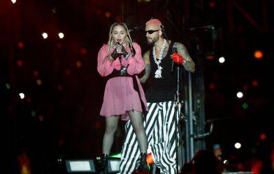 Watch Maluma bring out Madonna to perform two songs at Medellín concert - www.nme.com