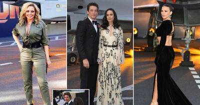 Tom Cruise and Hayley Atwell attend the Top Gun: Maverick premiere - www.msn.com