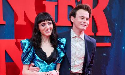 Stranger Things' Real-Life Couple Natalia Dyer & Charlie Heaton Are So Cute Together at Madrid Premiere! - www.justjared.com - Spain - New York - city Madrid, Spain