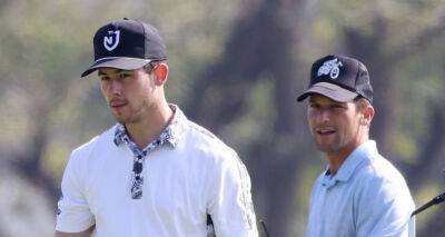 Nick Jonas Spends the Day Playing Golf with Close Pal Daren Kagasoff - www.justjared.com - USA - New York