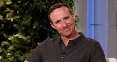 Drew Brees Gives Advice to Ellen DeGeneres as She Nears the End of Her Show - Watch! - www.justjared.com