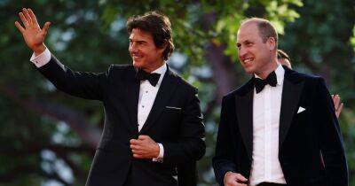 Tom Cruise says he and Prince William 'have a lot in common' at Top Gun premiere - www.ok.co.uk - London