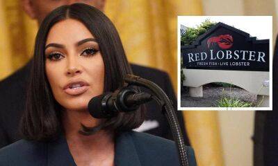 Kim Kardashian found out she passed the baby bar at Red Lobster - us.hola.com - Kardashians
