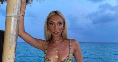 Megan McKenna poses in ocean blue bikini in Maldives after splitting from boyfriend of 2 years - www.ok.co.uk - Maldives