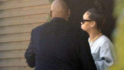 Rihanna seen for the first time since giving birth to baby boy - www.foxnews.com - New York - Los Angeles - Barbados