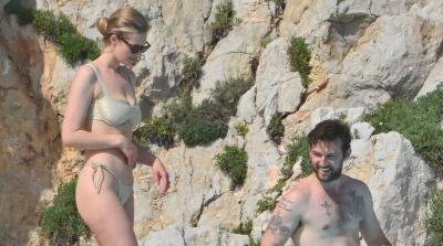 Alex Pettyfer & Wife Toni Garrn Bare Their Beach Bodies During Time Off in Cannes - www.justjared.com - France