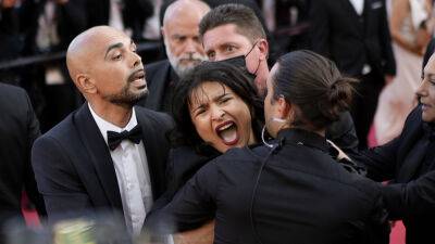 Cannes Film Festival: Topless protester disrupts ‘Three Thousand Years of Longing’ red carpet premiere - www.foxnews.com - France - New York - Ukraine - Russia