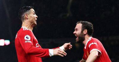 Juan Mata laughs off Cristiano Ronaldo rumour as he reveals his chats with Manchester United ace - www.manchestereveningnews.co.uk - Manchester - Portugal