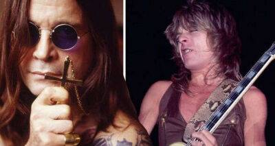 Ozzy Osbourne 'used hair colour' to replace dead guitarist Randy Rhoads - www.msn.com