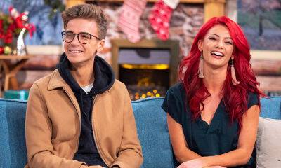 Dianne Buswell looks gorgeous in pink dress as she leaves flirty comment for boyfriend Joe Sugg - hellomagazine.com