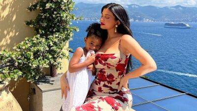 Kylie Jenner Shares Adorable Moments With Stormi Ahead of Kourtney Kardashian's Wedding - www.etonline.com - Italy