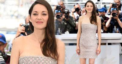Marion Cotillard dons a pink minidress during Cannes Film Festival - www.msn.com - France - county Cross