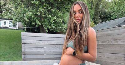 Charlotte Crosby cradles her bump and shares gender reveal party plans - www.ok.co.uk - county Crosby