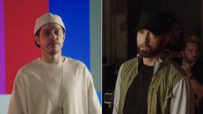 Eminem Makes a Cameo in Pete Davidson’s Final ‘SNL’ Rap Parody ‘Forgot About Lorne’ - variety.com