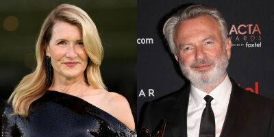 Laura Dern & Sam Neill Look Back On 'Appropriateness' of Their 'Jurassic Park' Romance - www.justjared.com - county Harrison - county Ford