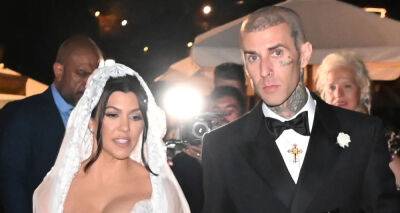Kourtney Kardashian & Travis Barker Party the Night Away After Getting Married! - www.justjared.com - Italy - Santa Barbara