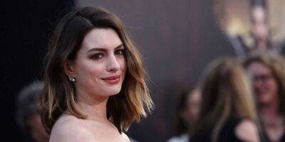 Anne Hathaway wows in Gucci dress at the Cannes Film Festival - www.msn.com - Britain - county Dane