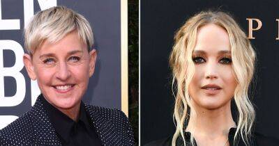 Ellen DeGeneres Seemingly Reveals the Sex of Jennifer Lawrence’s 1st Child 3 Months After She Gave Birth - www.usmagazine.com