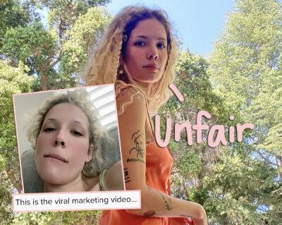 Halsey BLASTS Record Label For Making Them Create 'Fake Viral Moment' Before Releasing Music -- & Fans Have THOUGHTS! - perezhilton.com