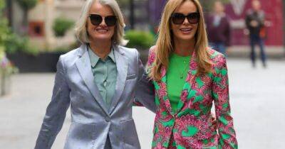 Amanda Holden and mum Judith, 72, twin in chic suits and sunglasses for stroll - www.ok.co.uk - Britain - London