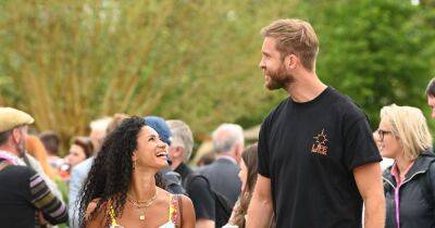 Calvin Harris and Vick Hope spark romance rumours with cosy Chelsea Flower Show day out - www.ok.co.uk - Scotland - Los Angeles - USA